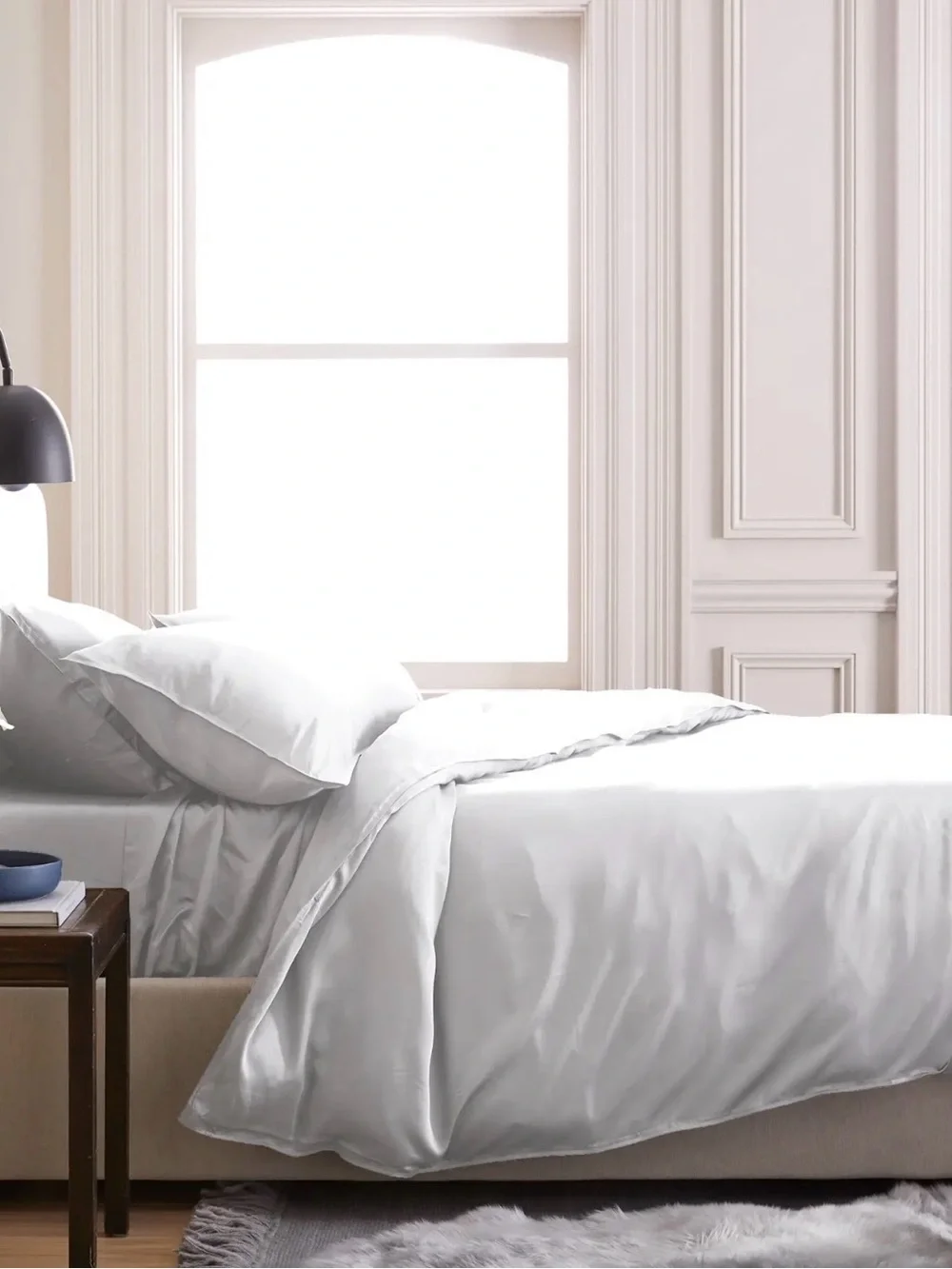 NWOT Quince White Bamboo Duvet Cover - Retails $124